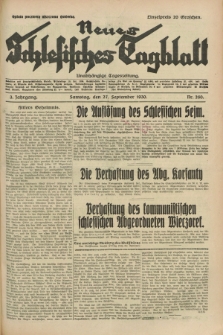 Neues Schlesisches Tagblatt : unabhängige Tageszeitung. Jg.3, Nr. 260 (27 September 1930)