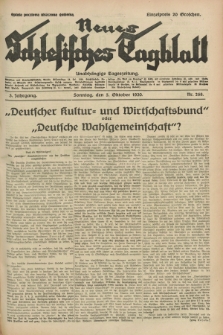 Neues Schlesisches Tagblatt : unabhängige Tageszeitung. Jg.3, Nr. 268 (5 Oktober 1930)