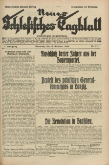 Neues Schlesisches Tagblatt : unabhängige Tageszeitung. Jg.3, Nr. 271 (8 Oktober 1930)