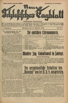 Neues Schlesisches Tagblatt : unabhängige Tageszeitung. Jg.3, Nr. 277 (14 Oktober 1930)