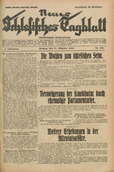 Neues Schlesisches Tagblatt : unabhängige Tageszeitung. Jg.3, Nr. 280 (17 Oktober 1930)