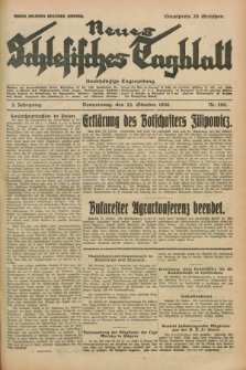 Neues Schlesisches Tagblatt : unabhängige Tageszeitung. Jg.3, Nr. 286 (23 Oktober 1930)