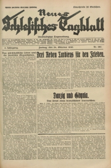 Neues Schlesisches Tagblatt : unabhängige Tageszeitung. Jg.3, Nr. 287 (24 Oktober 1930)