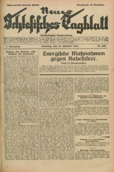 Neues Schlesisches Tagblatt : unabhängige Tageszeitung. Jg.3, Nr. 288 (25 Oktober 1930)