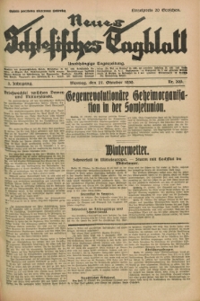 Neues Schlesisches Tagblatt : unabhängige Tageszeitung. Jg.3, Nr. 290 (27 Oktober 1930)