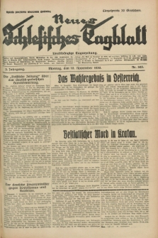 Neues Schlesisches Tagblatt : unabhängige Tageszeitung. Jg.3, Nr. 303 (10 November 1930)