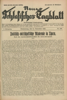 Neues Schlesisches Tagblatt : unabhängige Tageszeitung. Jg.3, Nr. 306 (13 November 1930)
