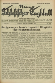 Neues Schlesisches Tagblatt : unabhängige Tageszeitung. Jg.3, Nr. 309 (16 November 1930)