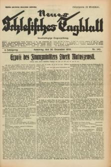 Neues Schlesisches Tagblatt : unabhängige Tageszeitung. Jg.3, Nr. 342 (20 Dezember 1930)