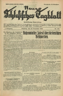 Neues Schlesisches Tagblatt : unabhängige Tageszeitung. Jg.3, Nr. 347 (30 Dezember 1930)