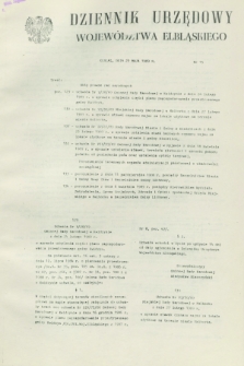 Dziennik Urzędowy Województwa Elbląskiego. 1989, nr 15 (29 maja)