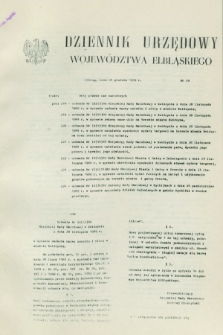 Dziennik Urzędowy Województwa Elbląskiego. 1989, nr 29 (28 grudnia)