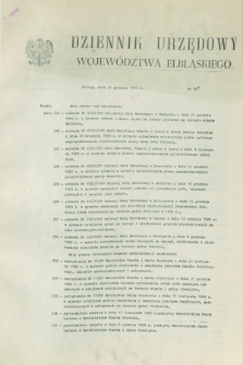Dziennik Urzędowy Województwa Elbląskiego. 1989, nr 30 (30 grudnia)