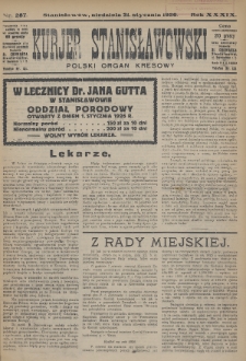 Kurjer Stanisławowski : polski organ kresowy. R.39 (1926), nr 287