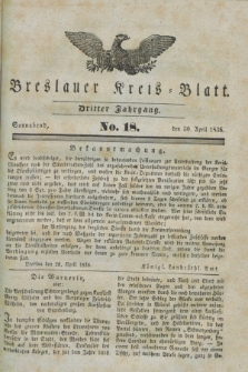 Breslauer Kreis-Blatt. Jg.3, № 18 (30 April 1836)