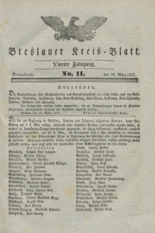 Breslauer Kreis-Blatt. Jg.4, № 11 (18 März 1837)
