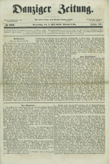Danziger Zeitung. Jg.12, No. 153 (4 Juli 1850) + dod.