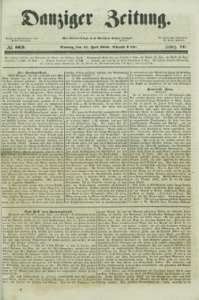 Danziger Zeitung. Jg.12, No. 162 (15 Juli 1850) + dod.