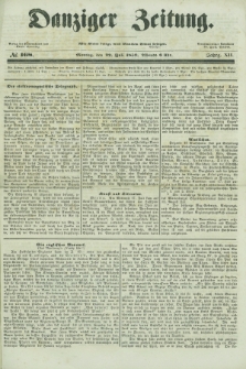 Danziger Zeitung. Jg.12, No. 168 (22 Juli 1850) + dod.