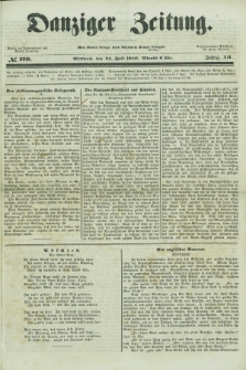 Danziger Zeitung. Jg.12, No. 170 (24 Juli 1850) + dod.