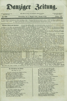 Danziger Zeitung. Jg.12, No. 177 (1 August 1850) + dod.