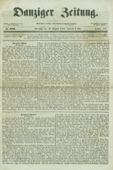 Danziger Zeitung. Jg.12, No. 186 (12 August 1850) + dod.