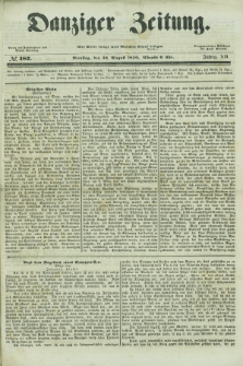 Danziger Zeitung. Jg.12, No. 187 (13 August 1850) + dod.