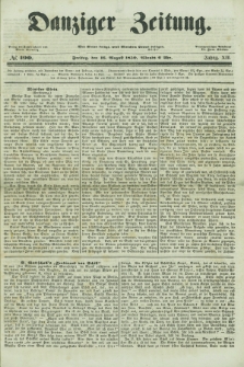 Danziger Zeitung. Jg.12, No. 190 (16 August 1850) + dod.