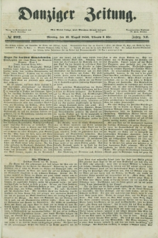 Danziger Zeitung. Jg.12, No. 192 (19 August 1850) + dod.