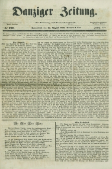 Danziger Zeitung. Jg.12, No. 197 (25 August 1850) + dod.