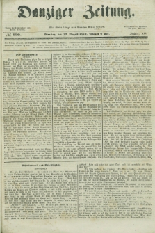 Danziger Zeitung. Jg.12, No. 199 (27 August 1850) + dod.