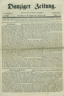 Danziger Zeitung. Jg.12, No. 201 (29 August 1850) + dod.