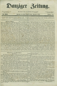 Danziger Zeitung. Jg.12, No. 202 (30 August 1850) + dod.