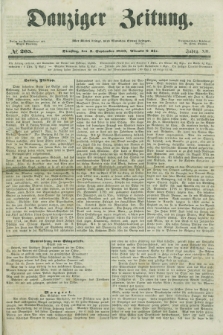 Danziger Zeitung. Jg.12, No. 205 (3 September 1850) + dod.