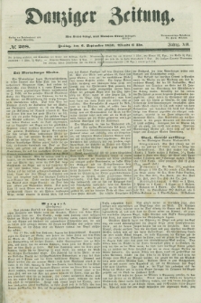Danziger Zeitung. Jg.12, No. 208 (6 September 1850) + dod.