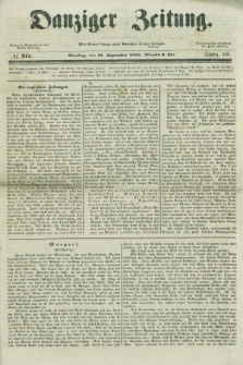 Danziger Zeitung. Jg.12, No. 211 (10 September 1850) + dod.