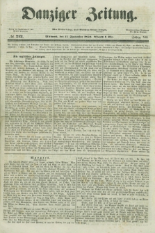 Danziger Zeitung. Jg.12, No. 212 (11 September 1850) + dod.