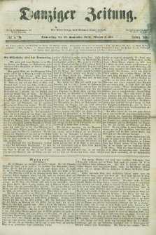 Danziger Zeitung. Jg.12, No. 213 (12 September 1850) + dod.