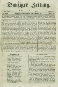 Danziger Zeitung. Jg.12, No. 215 (15 September 1850) + dod.