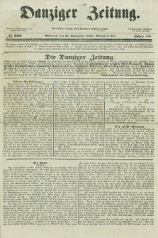 Danziger Zeitung. Jg.12, No. 218 (18 September 1850) + dod.
