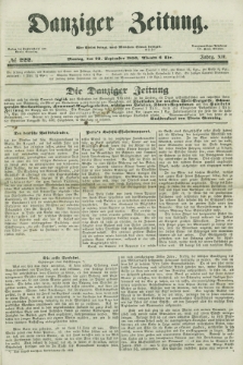 Danziger Zeitung. Jg.12, No. 222 (23 September 1850) + dod.