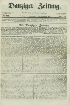 Danziger Zeitung. Jg.12, No. 223 (24 September 1850) + dod.