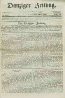 Danziger Zeitung. Jg.12, No. 224 (25 September 1850) + dod.