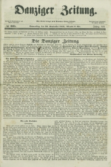 Danziger Zeitung. Jg.12, No. 225 (26 September 1850) + dod.