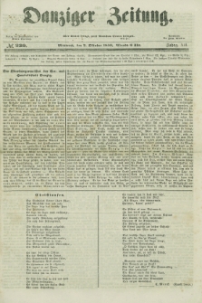 Danziger Zeitung. Jg.12, No. 230 (2 Oktober 1850) + dod.