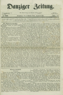 Danziger Zeitung. Jg.12, No. 233 (5 Oktober 1850) + dod.