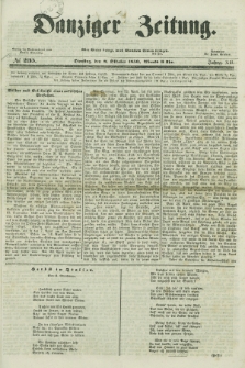 Danziger Zeitung. Jg.12, No. 235 (8 Oktober 1850) + dod.