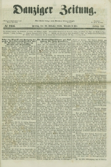 Danziger Zeitung. Jg.12, No. 244 (18 Oktober 1850) + dod.