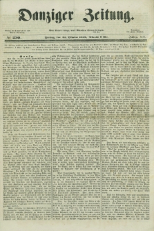 Danziger Zeitung. Jg.12, No. 250 (25 Oktober 1850) + dod.