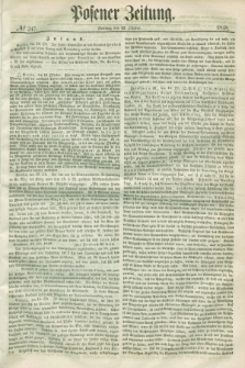 Posener Zeitung. 1848, № 247 (22 Oktober) + dod.